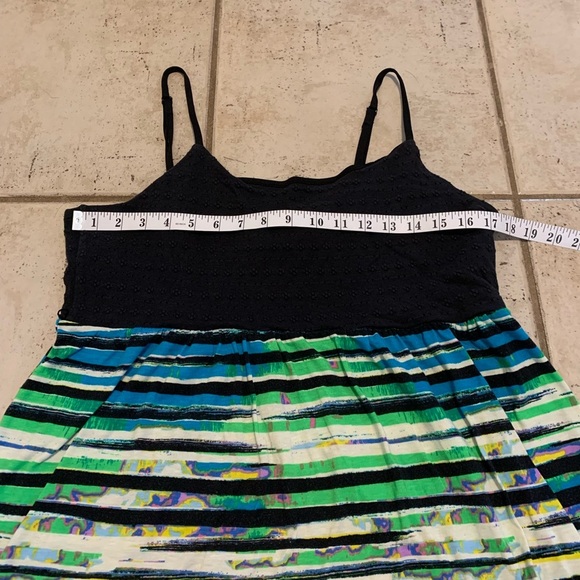 💜 Kandy Kiss Striped Maxi Sundress - XL - Picture 4 of 6